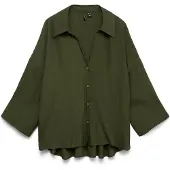 Vero Moda Chemisier 'VMDoris' vert foncé
