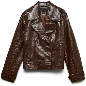 Vero Moda Veste mi-saison 'VMCarly' marron
