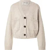 Aware Cardigan 'AWCHARLIE' beige chiné