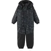 Reima Costume fonctionnel 'Kirkas ' noir / blanc