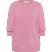 KAFFE CURVE Sweat-shirt 'Annia' rose