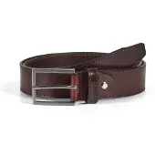 Howard London Ceinture 'Leather Belt Matthew Dark Brown' brun foncé