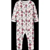 Name it Pyjama vert foncé / prune / poudre / blanc