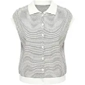 Usha Cardigan noir / blanc