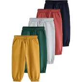 Next Pantalon marine / moutarde / gris chiné / sapin / canneberge