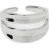 Comma Bague argent