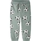 Name it Pantalon 'NMMLOUIE' jade / noir / blanc