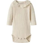 Lil´ Atelier Barboteuse / body blanc naturel