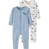 Name it Pyjama écru / bleu marine / bleu pastel / bleu clair