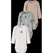 Name it Barboteuse / body camel / marron / jade / blanc cassé