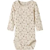 Lil´ Atelier Barboteuse / body 'NBFLAGO' beige / vert / olive / rose