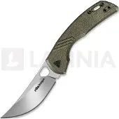Fox Edge Couteau pliant Persian - Stonewash - Micarta, vert