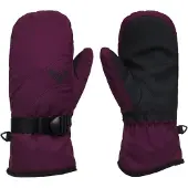 Roxy Jetty Solid Mittens Violet M Fille