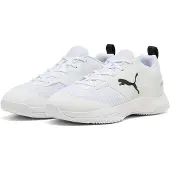 Puma Garçons, Baskets, Varion 3 Jr, Blanc, Noir, (35.5)