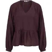 We fashion Chemisier aubergine
