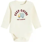 Cool Club Barboteuse / body beige clair