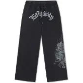 Ed Hardy Pantalon noir / blanc