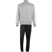 Adidas Survêtement gris / noir / blanc