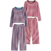 Next Pyjama crème / bleu clair / bordeaux / rouge sang