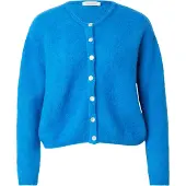 American vintage Cardigan 'VITOW' bleu néon