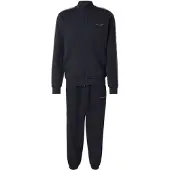 Emporio Armani Survêtement gris clair / noir / blanc