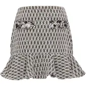 Faina Jupe 'Festive' noir / blanc