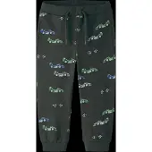 Name it Pantalon 'NMMNARIS' bleu / vert / vert foncé / blanc