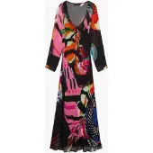 Desigual Robe 'M. C. Lacroix' mélange de couleurs / noir