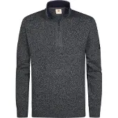 Petrol Industries Pull-over bleu marine / gris