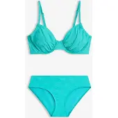 Bonprix Bikini à armatures en matière texturée (ens. 2 pces)