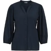 We fashion Chemisier bleu foncé