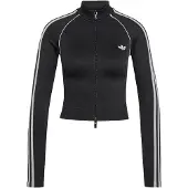Adidas Originals Veste de survêtement 'Essentials' noir / blanc