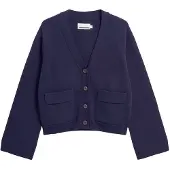 Armedangels Cardigan bleu marine