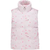 Mymo Gilet 'Young Fashion' rosé / rose clair / blanc