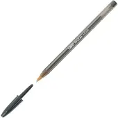 BIC Stylo à bille Cristal Large, couleur du trait : noir (50x)