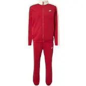Nike Survêtement 'CLUB' rouge / blanc
