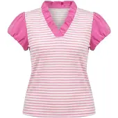 Mymo Chemisier beige / rose