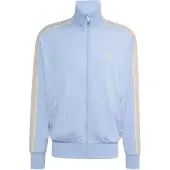 Adidas Veste de survêtement 'Firebird' beige / bleu clair