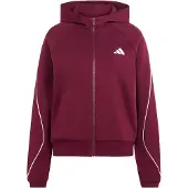 Adidas Veste de survêtement 'Stadium' bordeaux / blanc