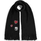Karl Lagerfeld Foulard rouge / noir / blanc