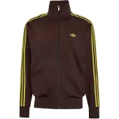 Adidas Originals Veste de survêtement 'Firebird' marron / jaune