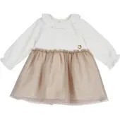 Chicco Robe brocart / blanc
