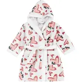 Chicco Peignoir saumon / rouge foncé / noir / blanc