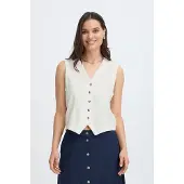 B.young Gilet de costume 'BYFalakka' blanc
