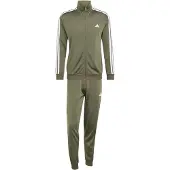 Adidas Survêtement 'Dayready' olive / blanc