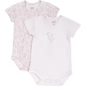 Chicco Barboteuse / body rose / blanc