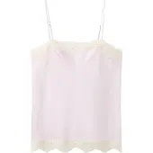 Mango Haut 'DELICAT' crème / violet pastel