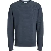 Jack & Jones Pull-over 'JJEBRODY' gris foncé