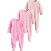 Next Barboteuse / body rose / rose ancienne / rose pastel