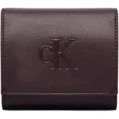 Calvin Klein Porte-monnaies 'BOLD' lie de vin